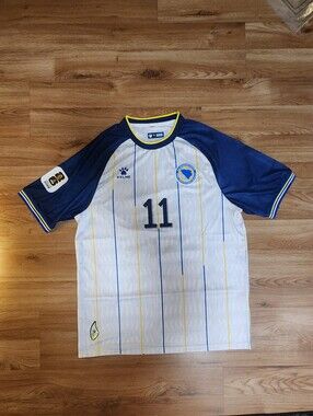 🇧🇦 Bosnia Dzeko White Jersey Small & XXL 🇧🇦